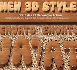 PS图层样式－逼真的沙发皮质(3D样式)：New 3D Styles